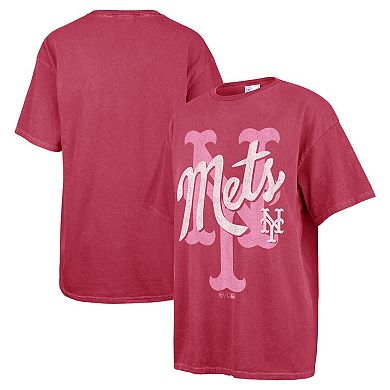 Women's '47 Pink New York Mets Dopamine Tradition T-Shirt