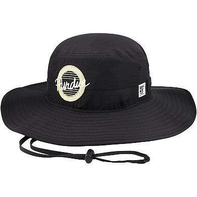 Men's The Game Black Purdue Boilermakers Classic Circle Ultralight Boonie Hat
