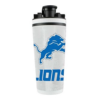 WinCraft Detroit Lions 26oz. 4D Stainless Steel Ice Shaker Bottle