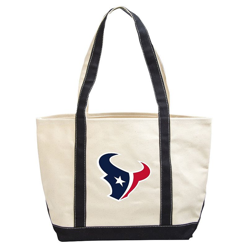 Houston Texans Canvas Tote Bag, Beige