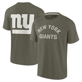 Unisex Fanatics Signature Olive New York Giants Elements Super Soft Short Sleeve T-Shirt