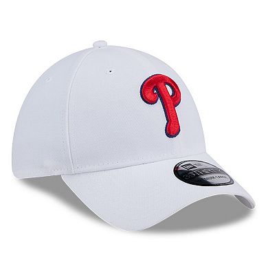 Men's New Era White Philadelphia Phillies 39THIRTY Flex Hat