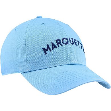 Men's '47 Light Blue Marquette Golden Eagles Clean Up Adjustable Hat