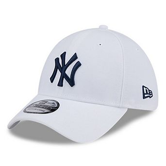 Men's New Era White New York Yankees Evergreen 39THIRTY Flex Hat