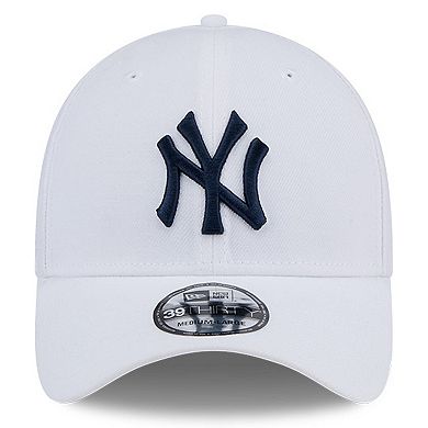 Men's New Era White New York Yankees Evergreen 39THIRTY Flex Hat