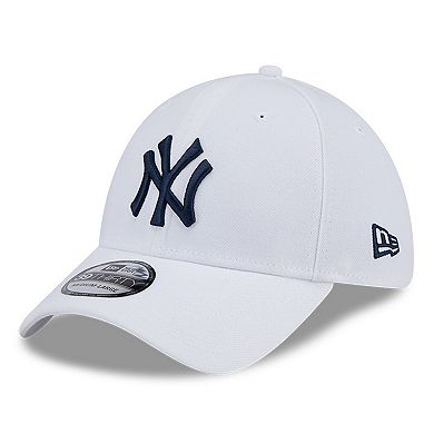 Men's New Era White New York Yankees Evergreen 39THIRTY Flex Hat