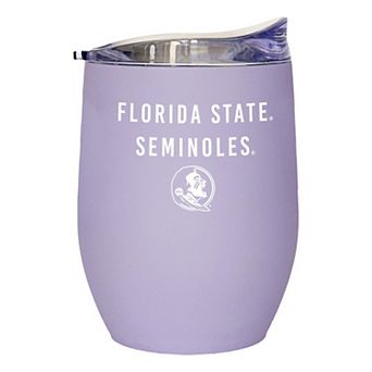 Florida State Seminoles 16oz. Lavender Soft Touch Curved Tumbler