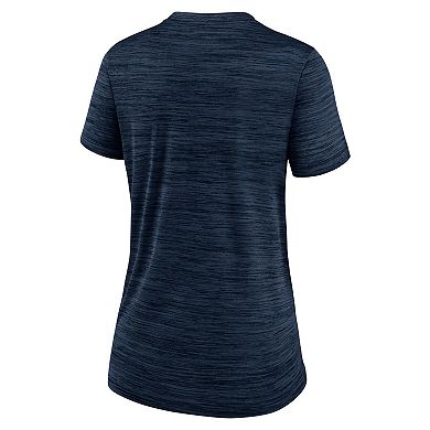 Women's Nike Navy Houston Astros City Connect Practice Velocity T-Shirt