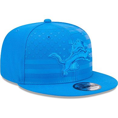 Men's New Era Blue Detroit Lions Independent 9FIFTY Snapback Hat