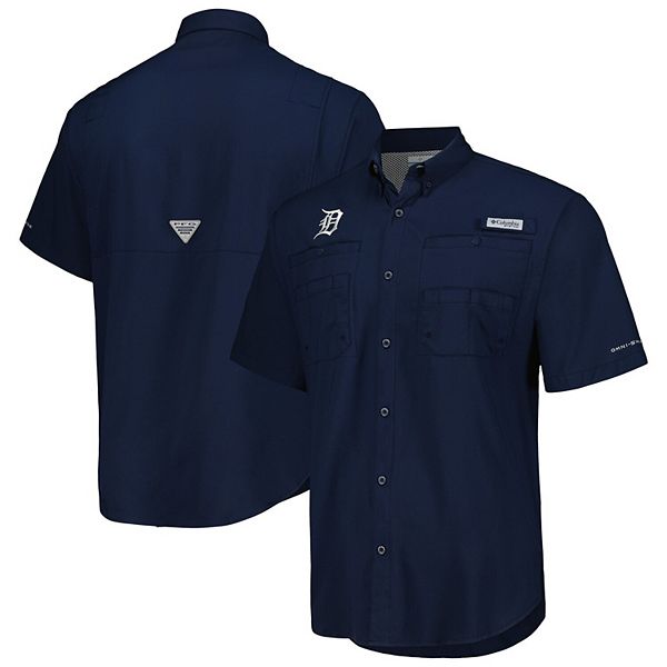 Chemise De Pêche Columbia PFG UV Water Shirt - Gris - Homme 2XL - Manches Courtes