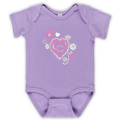 Infant Soft as a Grape Cincinnati Reds 3-Pack Bodysuit Set