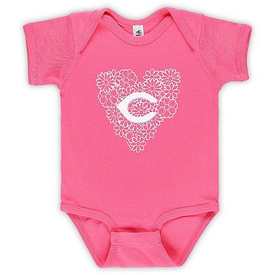 Infant Soft as a Grape Cincinnati Reds 3-Pack Bodysuit Set