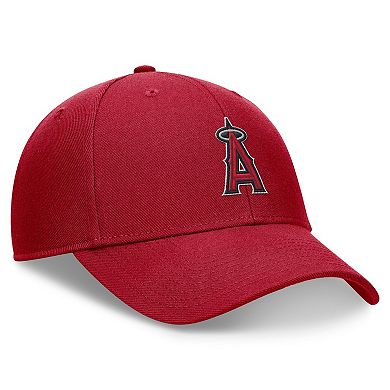 Men's Nike Red Los Angeles Angels Evergreen Club Performance Adjustable Hat