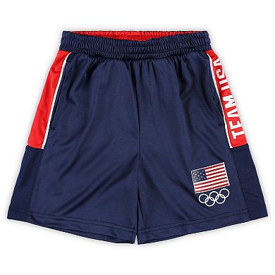 Preschool Navy Team USA Agility Shorts