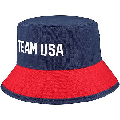 Youth Navy Team USA Bucket Hat