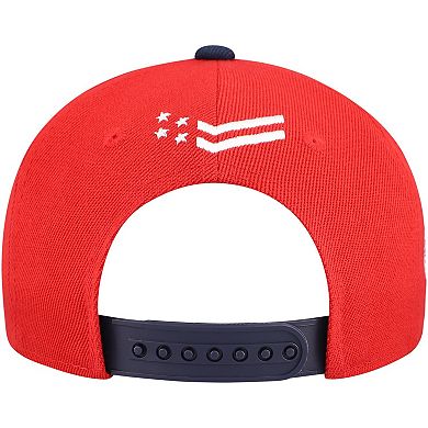 Youth Red Team USA United Flatbrim Snapback Hat