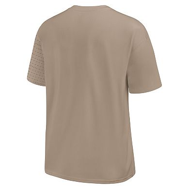 Men's Nike Khaki Los Angeles Dodgers Statement Max90 Pocket T-Shirt