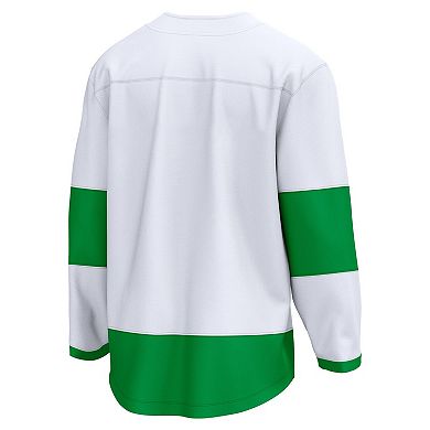 Men's Fanatics Branded White Toronto Maple Leafs St. Patricks Alternate Premier Breakaway Jersey