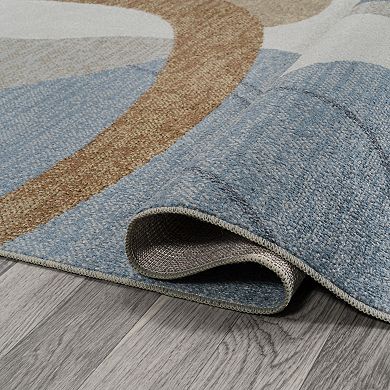 Twyla Classic Solid Low-pile Machine-washable Area Rug
