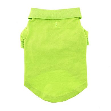 Doggie Design Solid Dog Polo Shirt