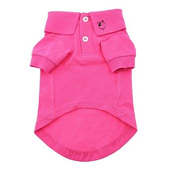 Doggie Design Solid Dog Polo Shirt
