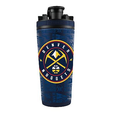 WinCraft Denver Nuggets 26oz. 4D Stainless Steel Ice Shaker Bottle