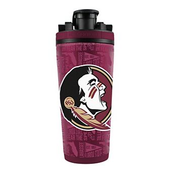 WinCraft Florida State Seminoles 26oz. 4D Stainless Steel Ice Shaker Bottle