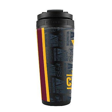 WinCraft Washington Commanders 26oz. 4D Stainless Steel Ice Shaker Bottle