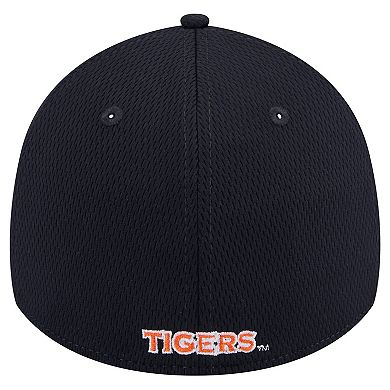 Men's New Era Navy Auburn Tigers Active Slash Sides 39THIRTY Flex Hat
