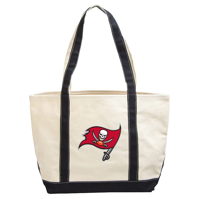 Tampa Bay Buccaneers Canvas Tote Bag, Beige