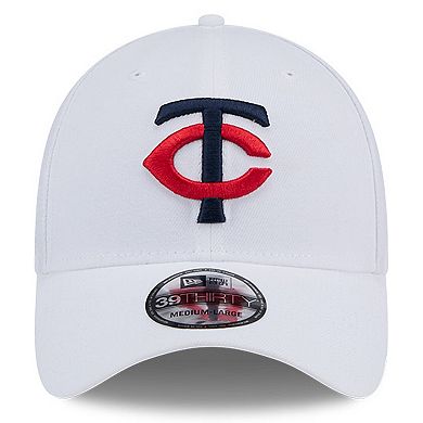 Men's New Era White Minnesota Twins 39THIRTY Flex Hat