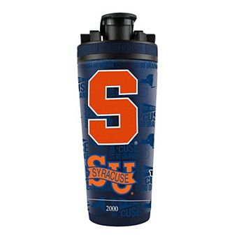 WinCraft Syracuse Orange 26oz. 4D Stainless Steel Ice Shaker Bottle