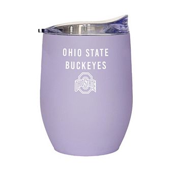 Ohio State Buckeyes 16oz. Lavender Soft Touch Curved Tumbler