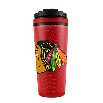 WinCraft Chicago Blackhawks 26oz. 4D Stainless Steel Ice Shaker Bottle