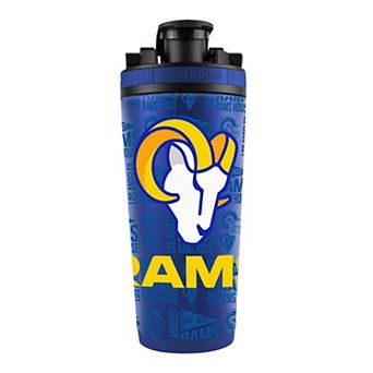 WinCraft Los Angeles Rams 26oz. 4D Stainless Steel Ice Shaker Bottle