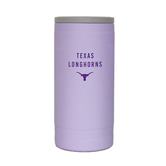 Texas Longhorns 12oz. Lavender Soft Touch Slim Coolie
