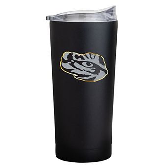 LSU Tigers Black Foil 20oz. Powder Coat Tumbler