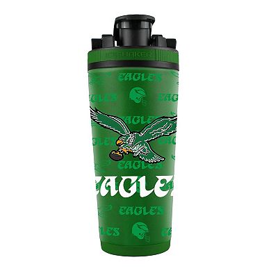 WinCraft Philadelphia Eagles 26oz. 4D Stainless Steel Ice Shaker Bottle