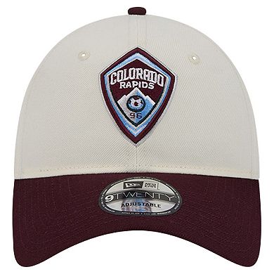 Men's New Era White Colorado Rapids 2024 Kick Off Collection 9TWENTY Adjustable Hat