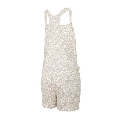 Women's Concepts Sport Cream St. Louis Cardinals Montana Hacci Knit Romper Overalls