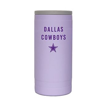 Dallas Cowboys 12oz. Lavender Soft Touch Slim Coolie