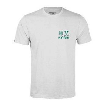 Men's Levelwear White Los Angeles Kings St. Patrick's Day Richmond T-Shirt