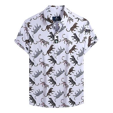 Tom Baine Men's Performance Four-way Stretch Golf Polo