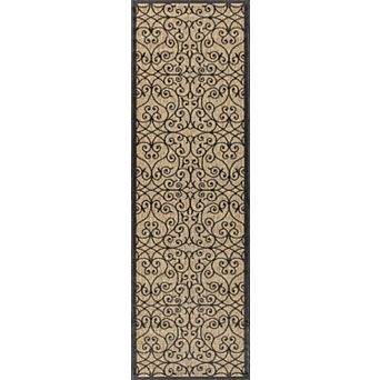 Madrid Vintage Filigree Textured Weave Indoor/outdoor Area Rug