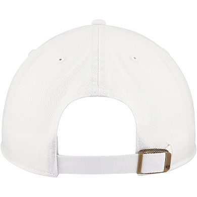 Men's '47 White Marquette Golden Eagles Classic Arch Clean Up Adjustable Hat
