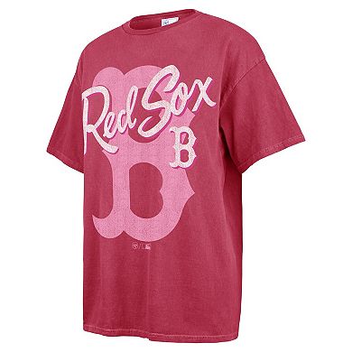 Women's '47 Pink Boston Red Sox Dopamine Tradition T-Shirt