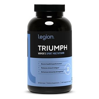 Legion Triumph Daily Sport Multivitamin Supplement For Women, 30 Servings