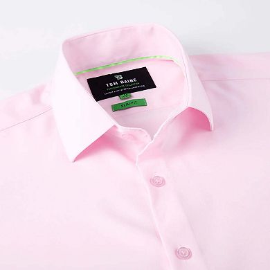 Tom Baine Solid Performance Button Down