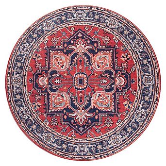 Cirali Ornate Large Medallion Washable Indoor/outdoor Area Rug