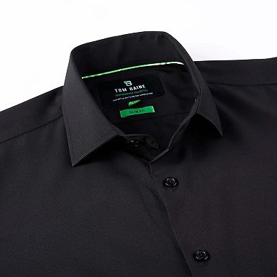 Tom Baine Solid Performance Button Down